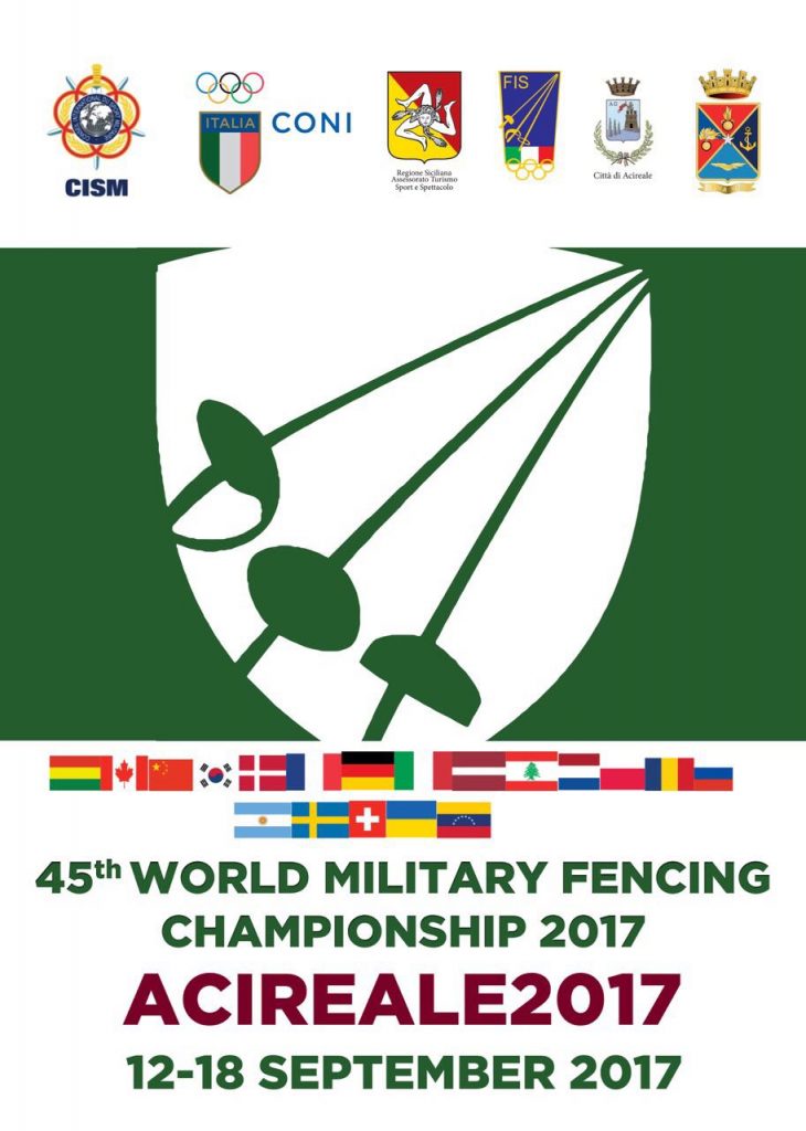 FEDSCHERMA – La Sicilia accoglie i campionati mondiali militari di scherma