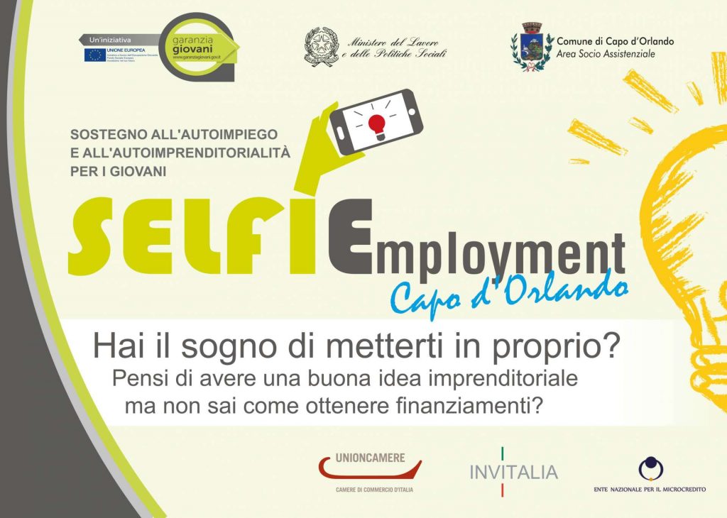 CAPO D’ORLANDO – Assistenza fondo rotativo SELFIEmployment