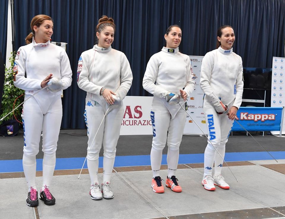 FEDSCHERMA – Spada femminile: la Sicilia piazza due atlete sul podio