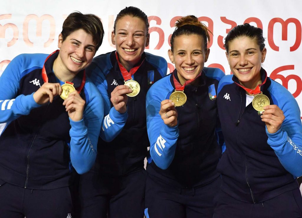 FEDSCHERMA – C’è un pizzico di Sicilia nel trionfo Europeo della squadra di sciabola femminile