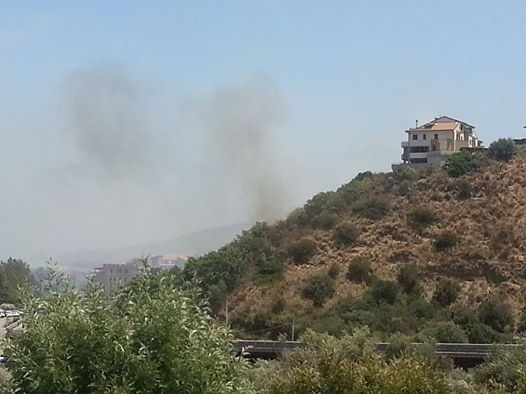 INCENDI – A fuoco le colline santagatesi
