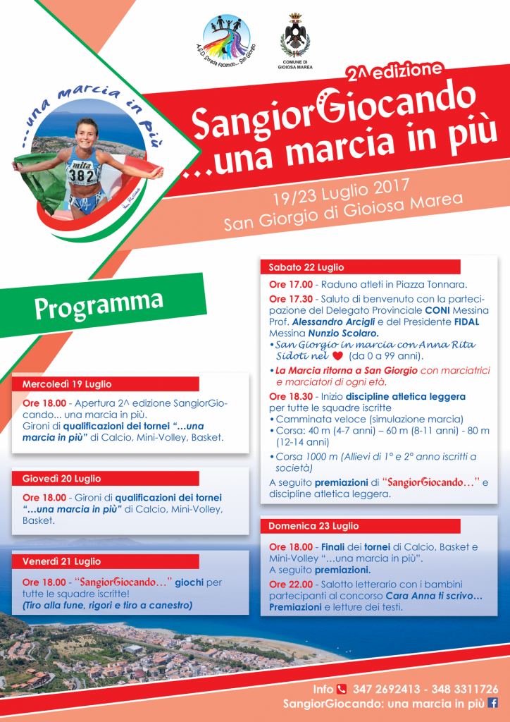 SANGIORGIOCANDO – La seconda edizione con una marcia in più