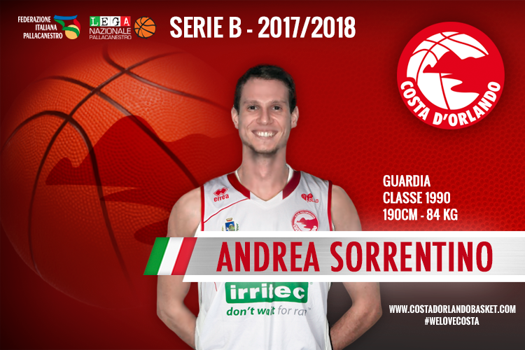 IRRITEC COSTA D’ORLANDO – Andrea Sorrentino è un uomo Costa