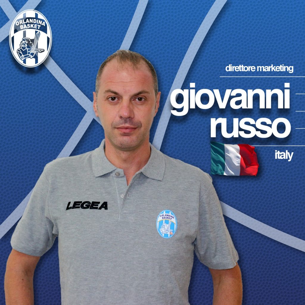 BASKET – Giovanni Russo Direttore dell’Area Marketing Orlandina Basket