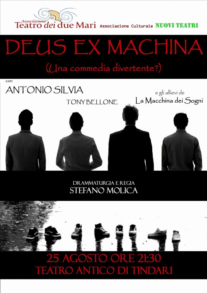 DEUS EX MACHINA – Per anticipazione un Flash Mob ….