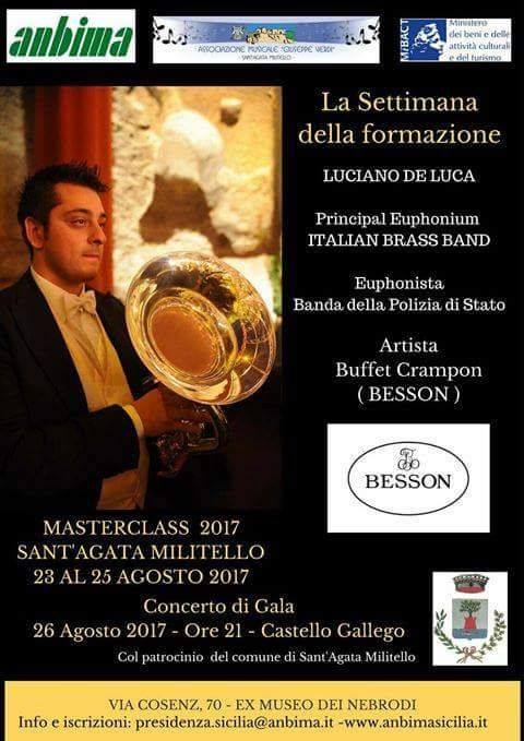 CONCERTI A SANT’AGATA M.LLO – Quello diretto dal Maestro Artino al Castello Gallego, sabato 26 agosto