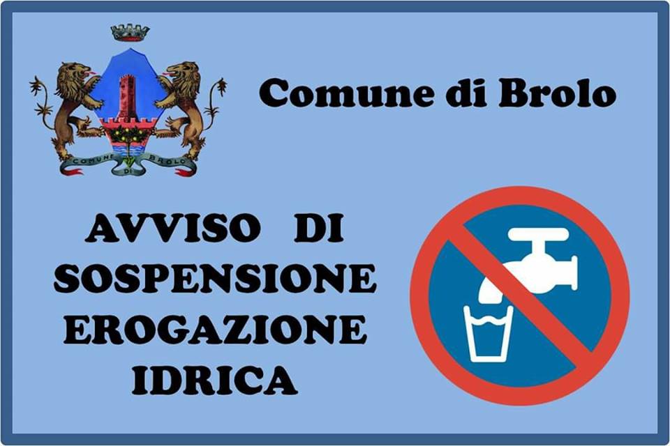 BROLO – Si blocca una pompa idraulica disagi nelle frazioni a monte
