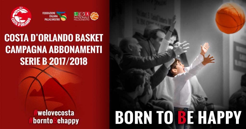 IRRITEC COSTA D’ORLANDO – “Born to Be happy” la campagna abbonamenti Costa