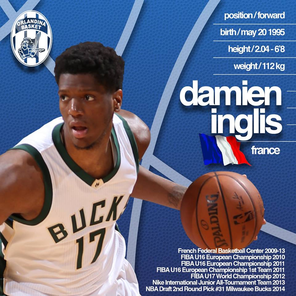 BASKET – L’Orlandina da il benvenuto a Damien Inglis