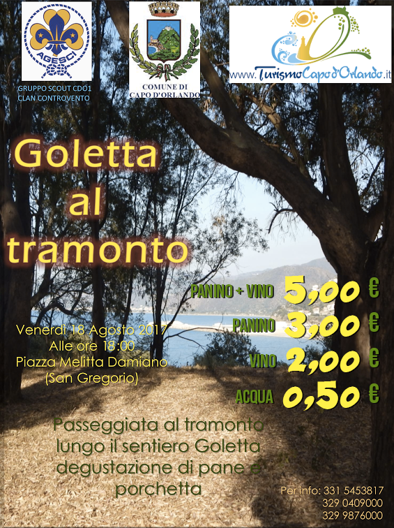 CLAN CONTROVENTO – Goletta al tramonto