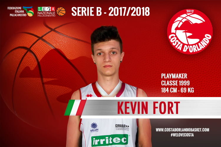 IRRITEC COSTA D’ORLANDO – Un altro under alla corte di Condello, ufficializzato Kevin Fort