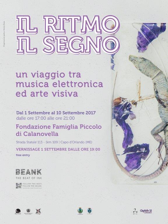 CAPO D’ORLANDO – A Villa Piccolo la personale del duo artistico BEANK “Il ritmo e il segno”