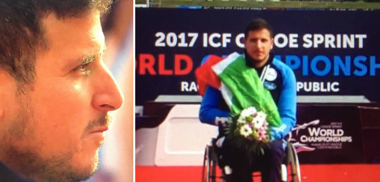 CAMPIONI “IN VOGA” – L’orlandino Farias è campione del mondo nella paracanoa
