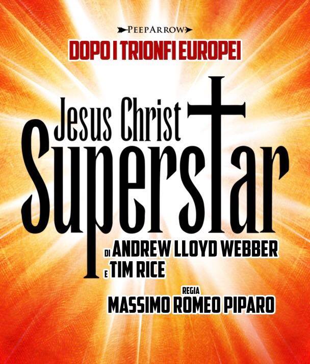 JESUS CHRIST SUPERSTAR – Alla nuova marina di Capo d’Orlando, data unica in Sicilia, il 31 agosto
