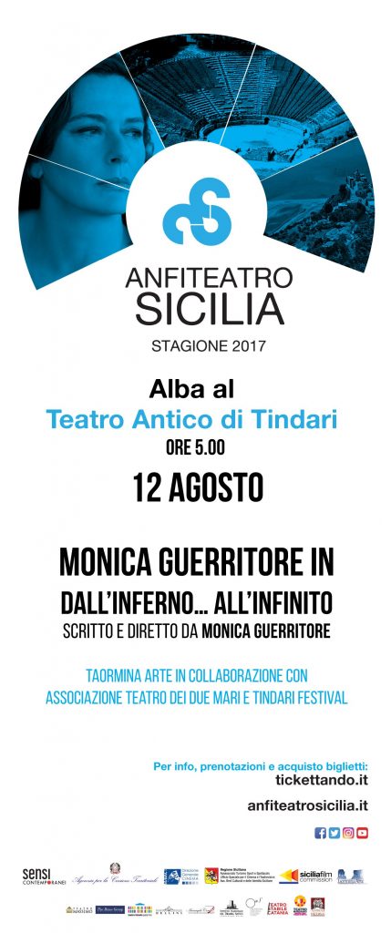 TINDARI ALL’ALBA – Monica Guerritore in Dall’inferno … all’infinito