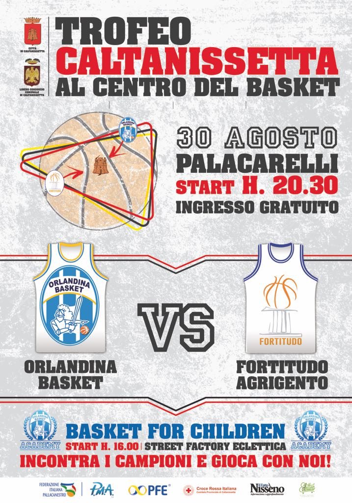 BASKET – Betaland Capo d’Orlando e Moncada Agrigento per la 2a tappa di Basket for Children