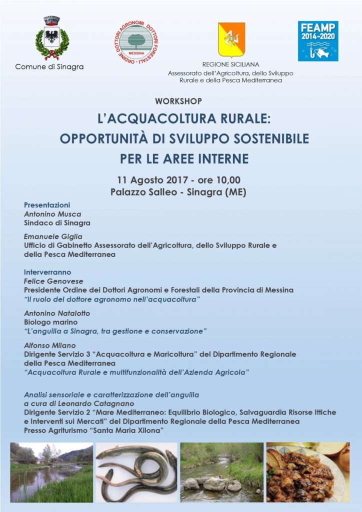 SINAGRA – Acquacoltura nuove opportunità di sviluppo