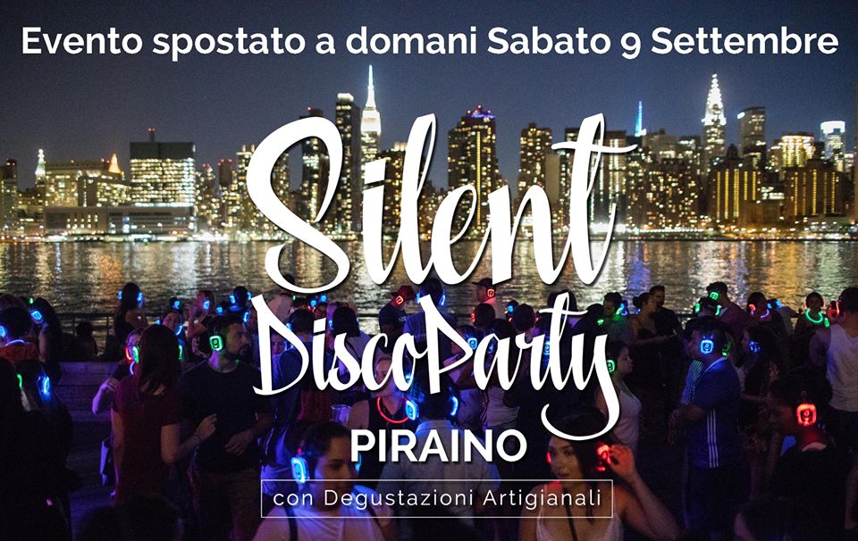 SILENZIO… PIOVE – A Piraino slitta a domani il Silent Party
