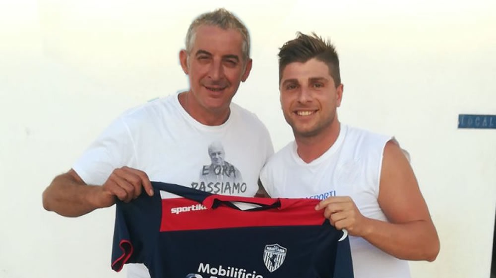 CALCIO – Rinforzo in attacco per la Nasitana arriva Andrea Caruso