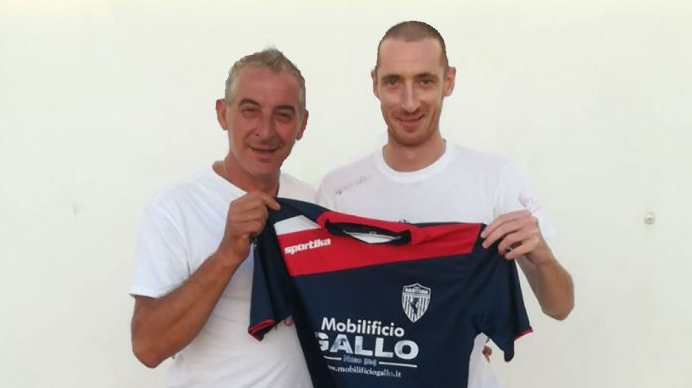 CALCIO – Nuovo innesto a centrocampo per la Nasitana, arriva Antonio Danzè