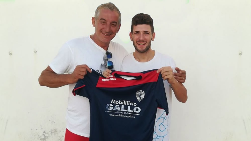 CALCIO – Il centrocampista Giacomo Truglio e la Nasitana di nuovo insieme