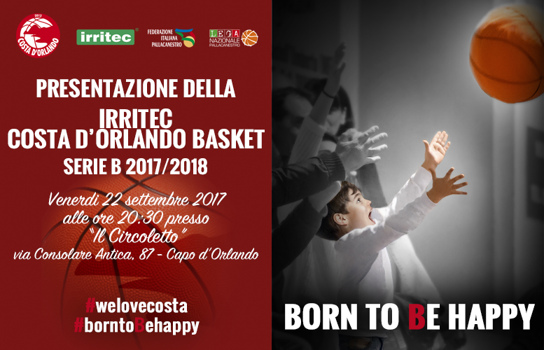 IRRITEC COSTA D’ORLANDO – Venerdì la presentazione ufficiale