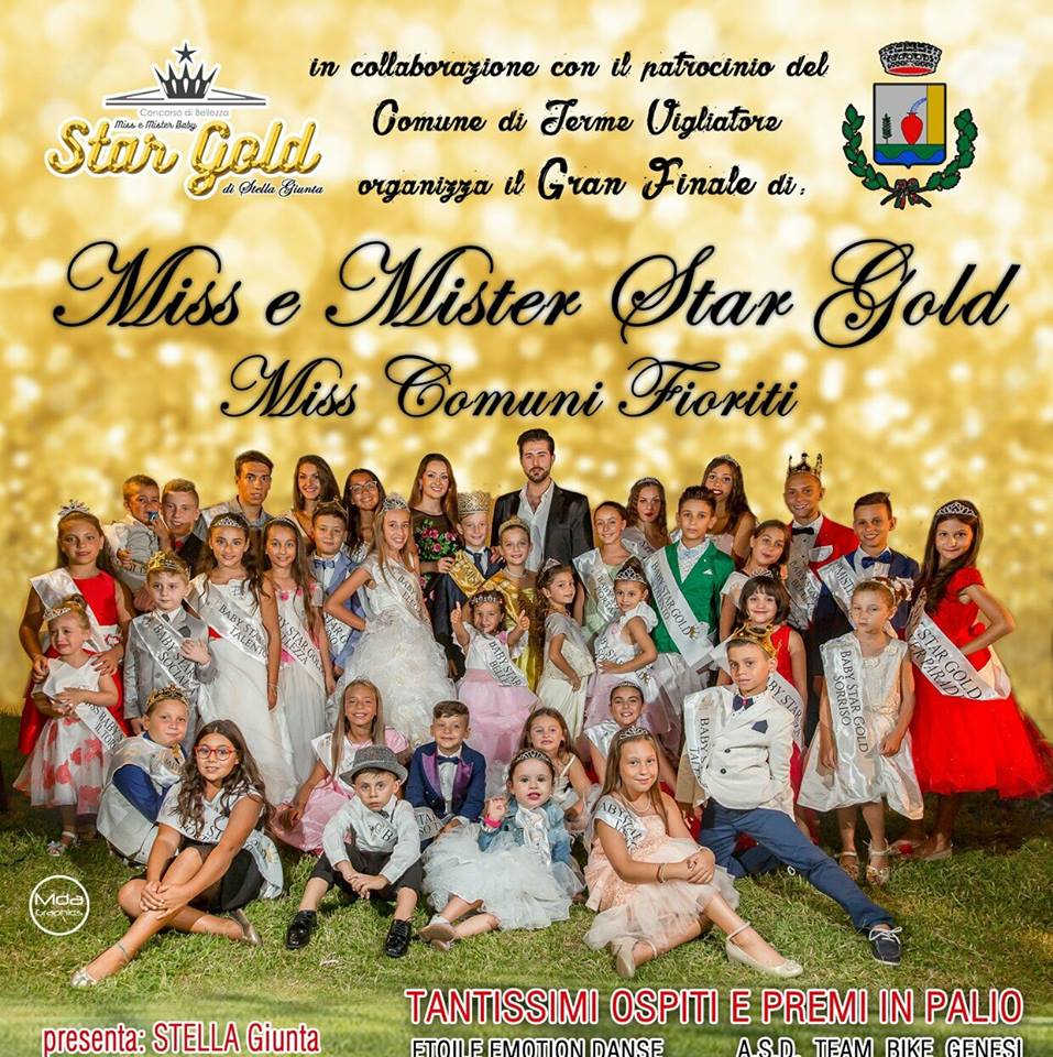 TERME VIGLIATORE – Cambio location per ‘Miss e Mister Star Gold 2017’