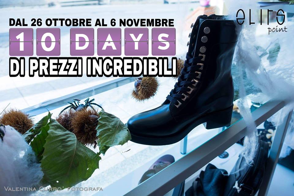 ELITS POINT – Fino al 6 novembre la grande promozione d’autunno