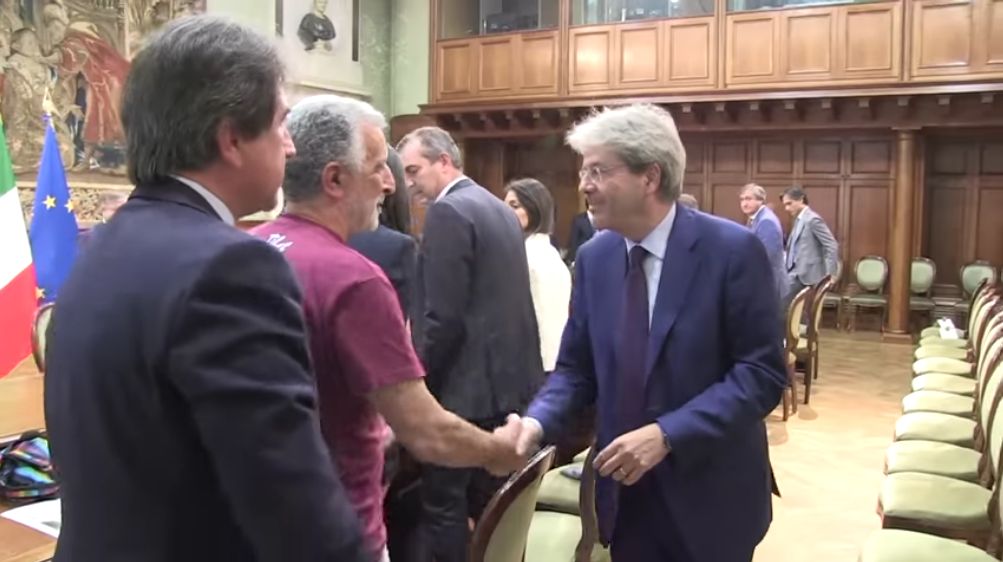 PALAZZO CHIGI – Il premier Gentiloni ha incontrato i sindaci delle Città metropolitane