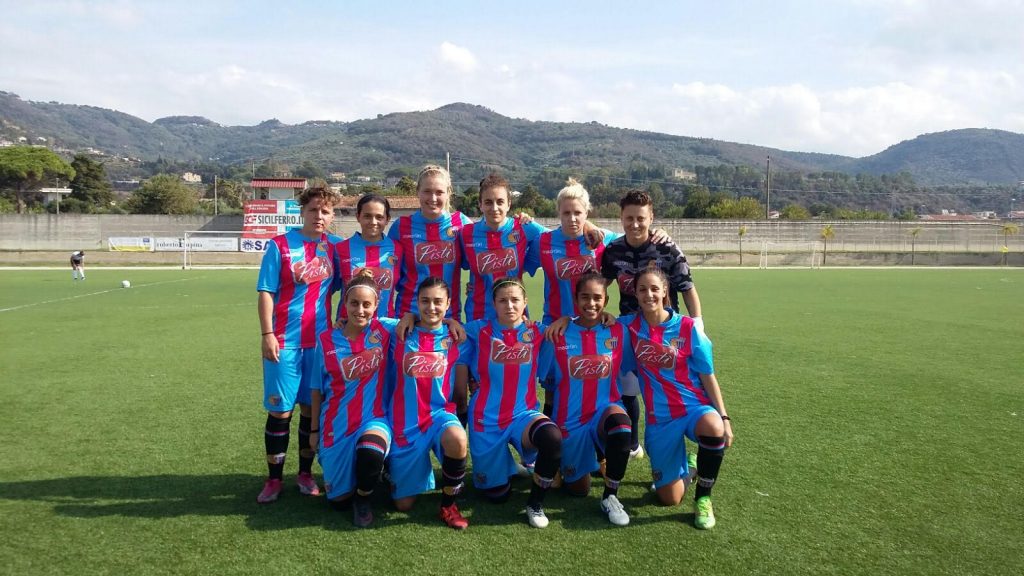 PISTÌ – Sponsor per la stagione 2017-2018 del Catania calcio femminile
