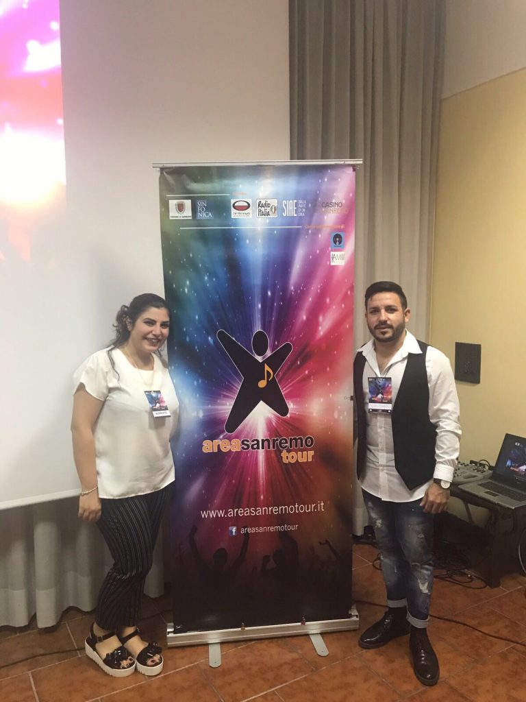 MARTINA SORBARO E DONATO CORRADO – Alle semifinali di Area Sanremo