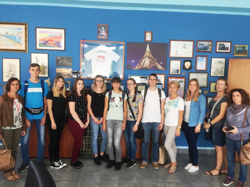 MILAZZO – Studenti polacchi in stage al Majorana