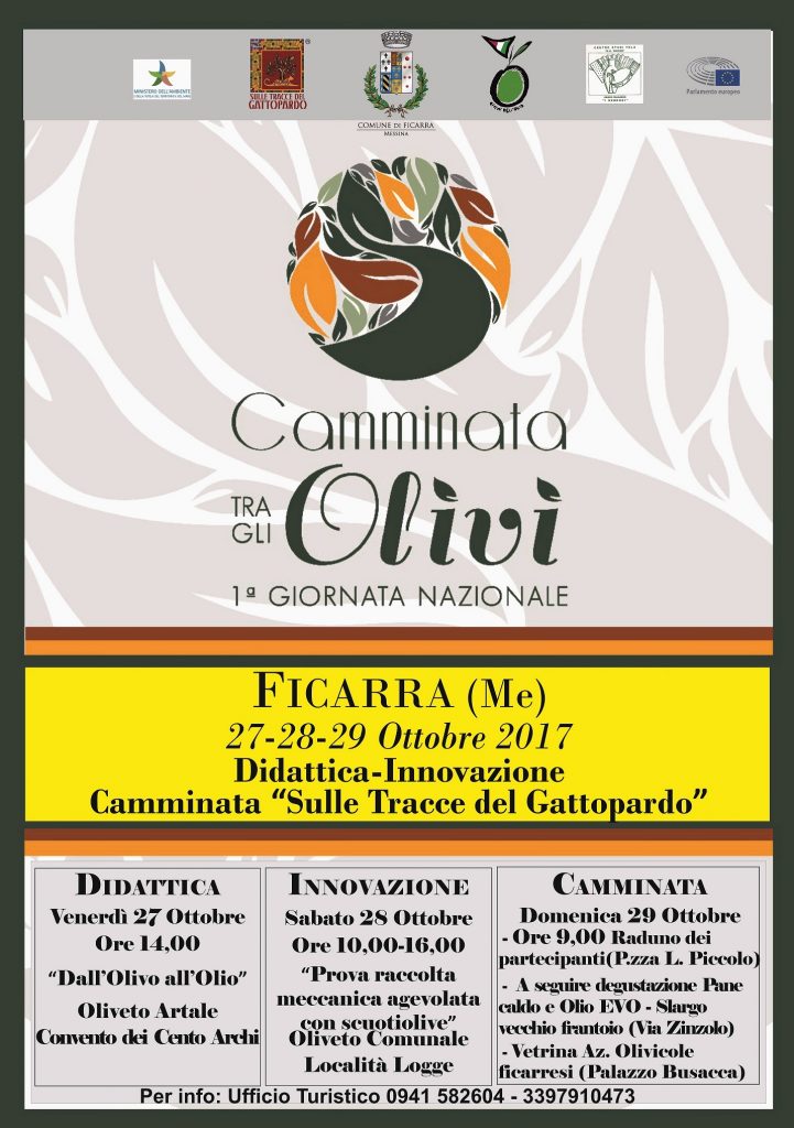 FICARRA – Camminata tra gli Olivi