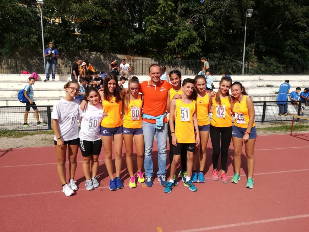 ATLETICA SAVOCA – Sul podio con le ragazze al campionato regionale
