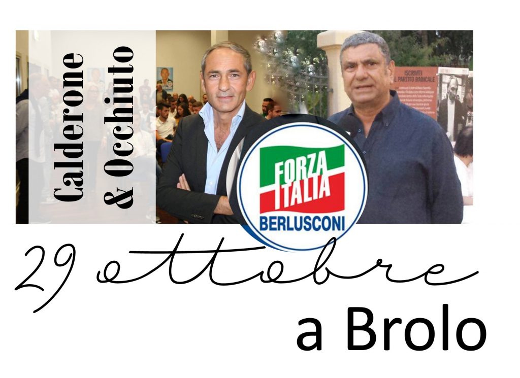 TOMMASO CALDERONE – Domani a Brolo con Carmelo Occhiuto presenta la sua candidatura