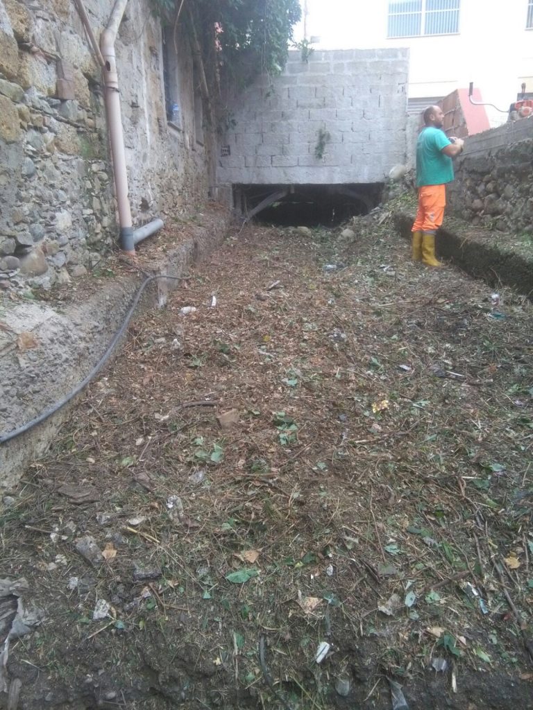 SANT’AGATA MILITELLO – Manutenzione e pulizia  dei torrenti che attraversano il centro urbano