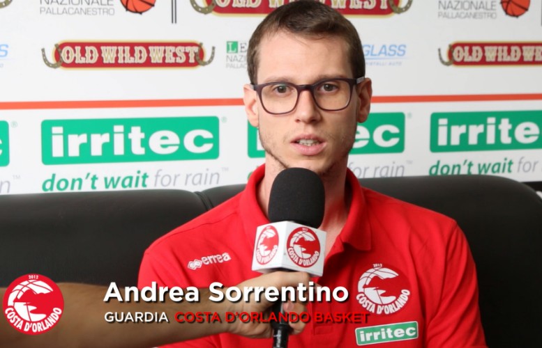 IRRITEC COSTA D’ORLANDO – Sorrentino: «Carichi per il derby, Patti Basket squadra insidiosa»