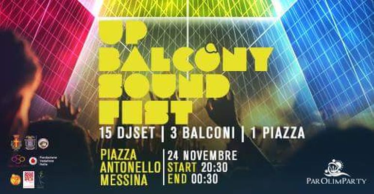 UP BALCONY SOUND FEST – Musica & solidarietà