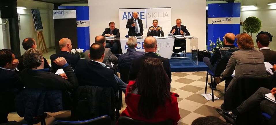 “SARA’ STAFFETTA” – A Brolo la riunione dei vertici regionali dell’Ance per definire la carica di vice presidente nazionale