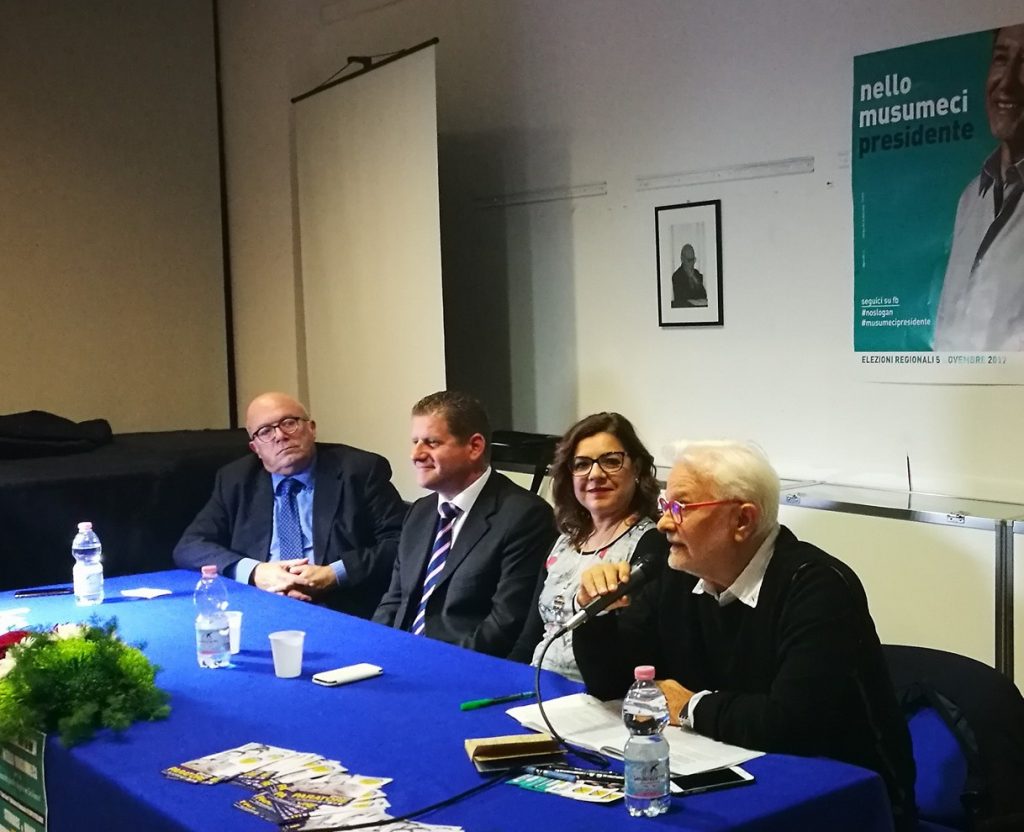NANIA, STORACE E PARATORE – A Capo d’Orlando un incontro per parlare di elezioni, nostalgie e futuro