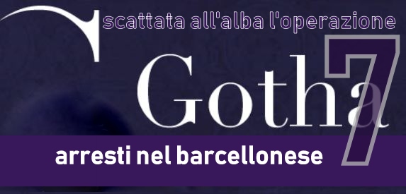 GOTHA 7 – Operazione antimafia nel barcellonese.