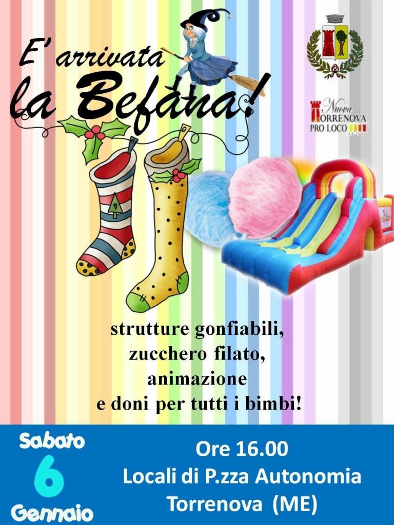 TORRENOVA – E’ arrivata la befana