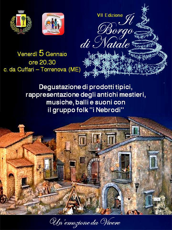 TORRENOVA – Il borgo di Natale