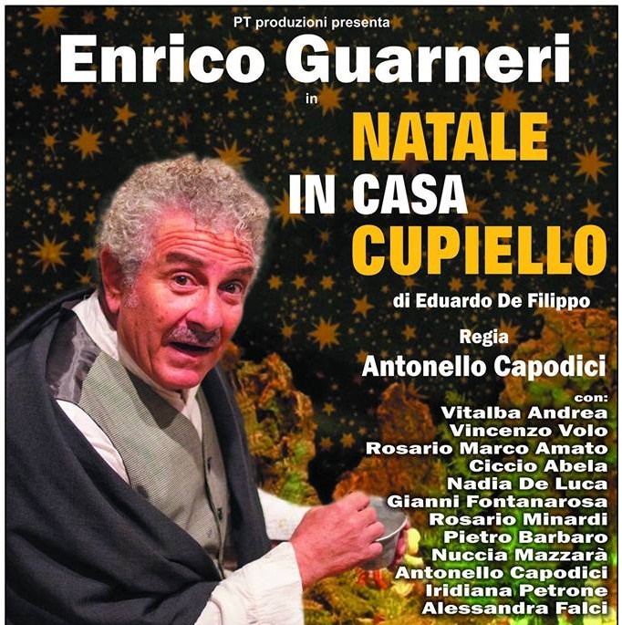 CAPO D’ORLANDO THEATER – Enrico Guarneri con “Natale a casa Cupiello”