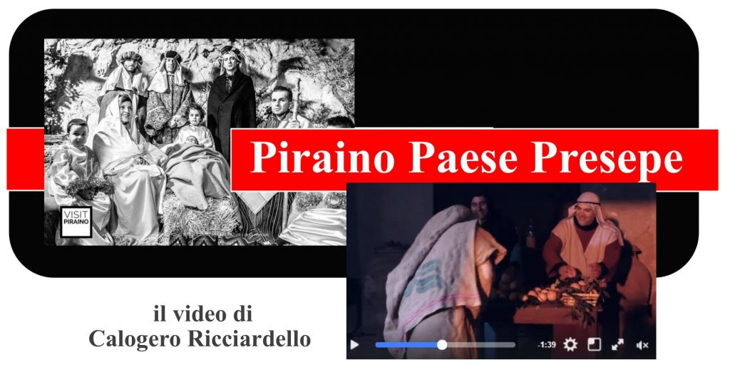 PIRAINO PAESE PRESEPE – Il video di Calogero Ricciardello, ed intanto anche l’Ansa rilancia il suo progetto “Sicilian moments”