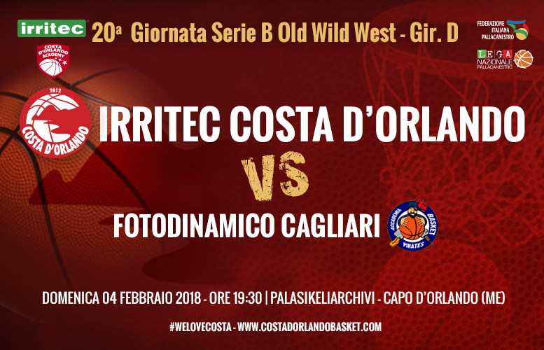 IRRITEC COSTA D’ORLANDO – Costa vs Cagliari, scontro diretto da vincere