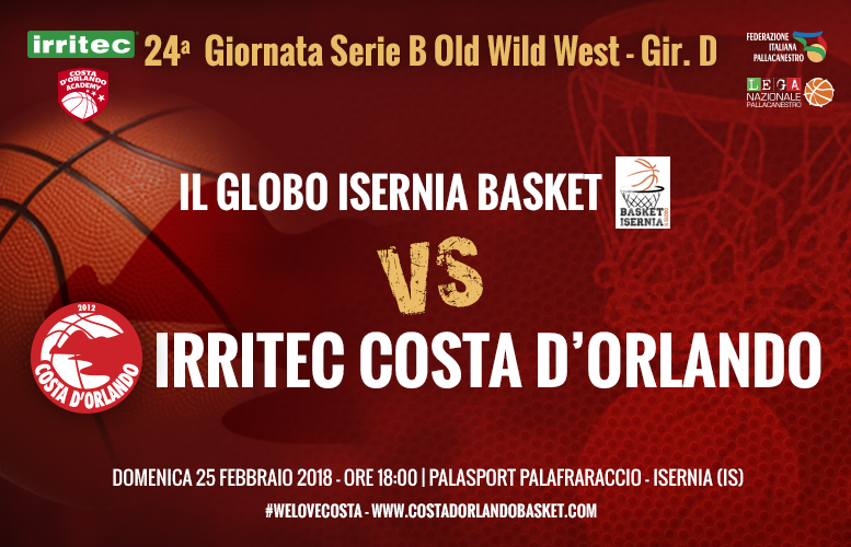 IRRITEC COSTA D’ORLANDO – Costa domenica ad Isernia
