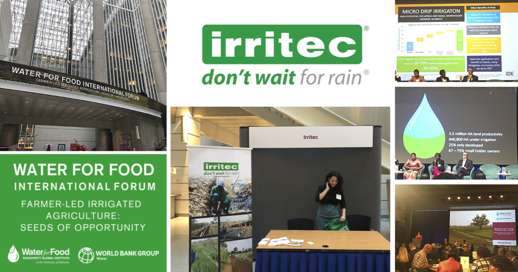 IRRITEC – Presente al Water for Food International Forum – Farmer-led Irrigated Agriculture: Seeds of Opportunity