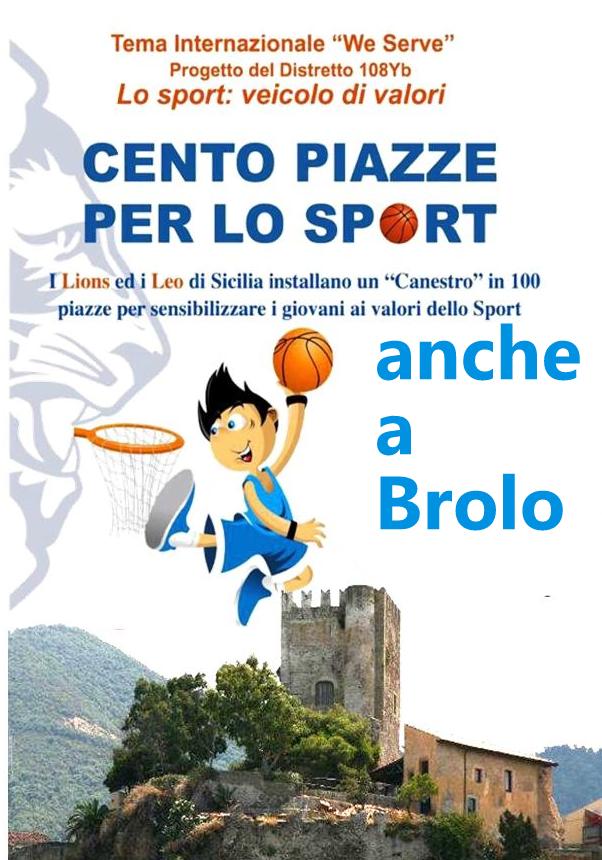 IL VALORE DELLO SPORT – A Brolo, “Cento piazze per lo sport”