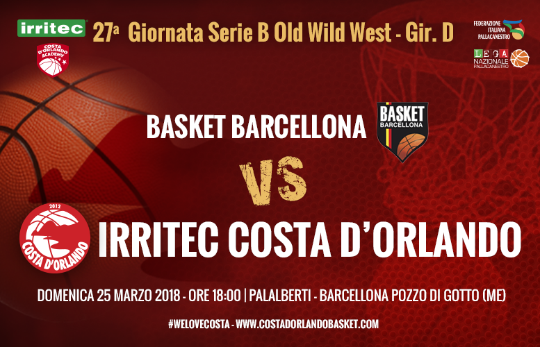 IRRITEC COSTA D’ORLANDO – Derby Barcellona vs Costa